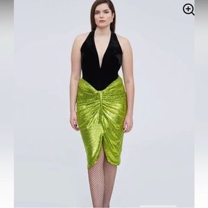 LBV Velvet & Sequin evening gown